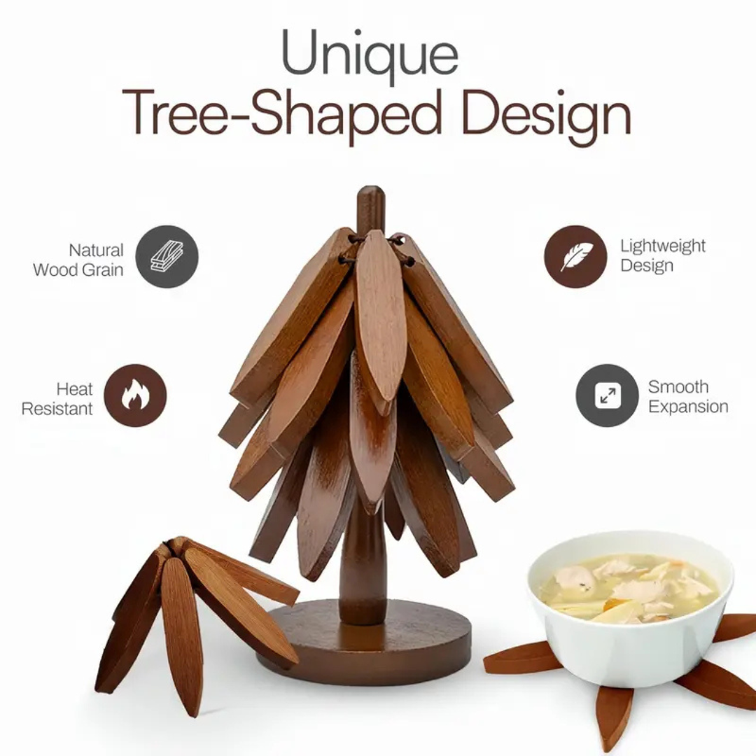The Artisan Tree Trivet Set