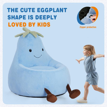 Eggplant Bean Bag Chair