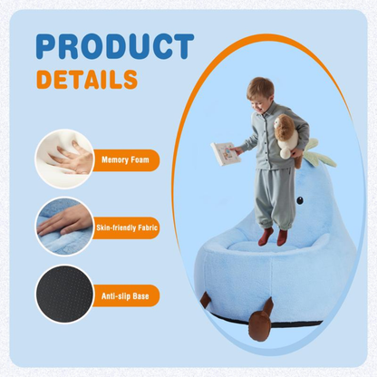 Eggplant Bean Bag Chair