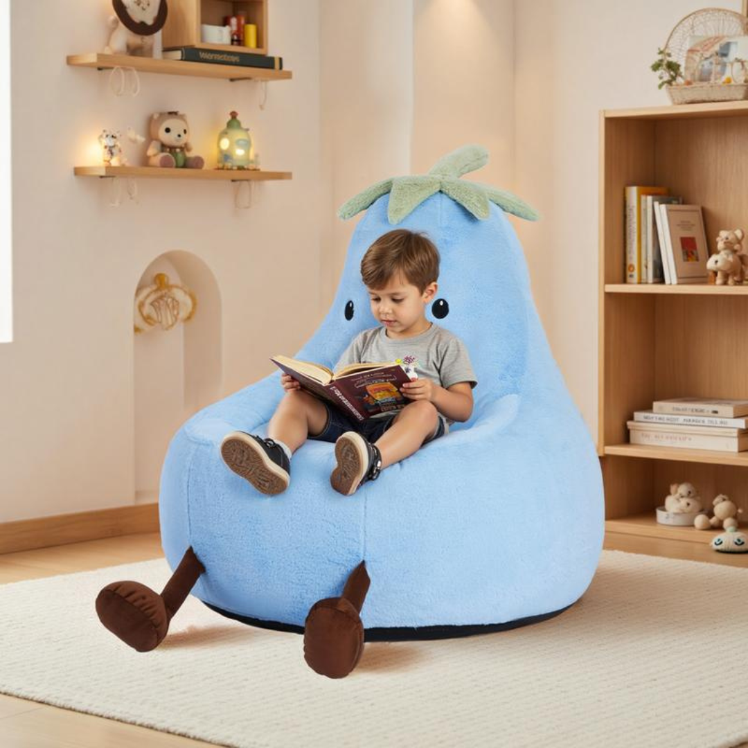 Eggplant Bean Bag Chair