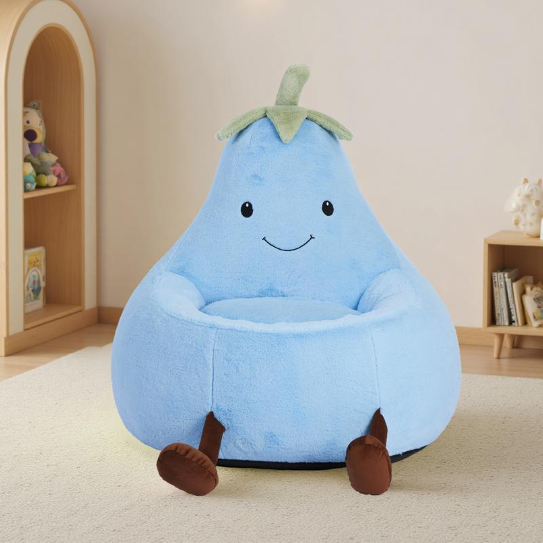 Eggplant Bean Bag Chair