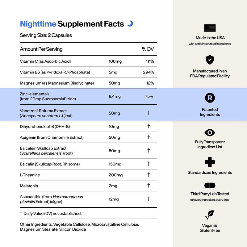 Stasis Nootropic Recovery Formula 2.0
